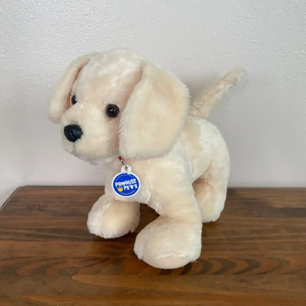Build-A-Bear Promise Pets Golden Labrador Retriever Stuffed Plush Animal